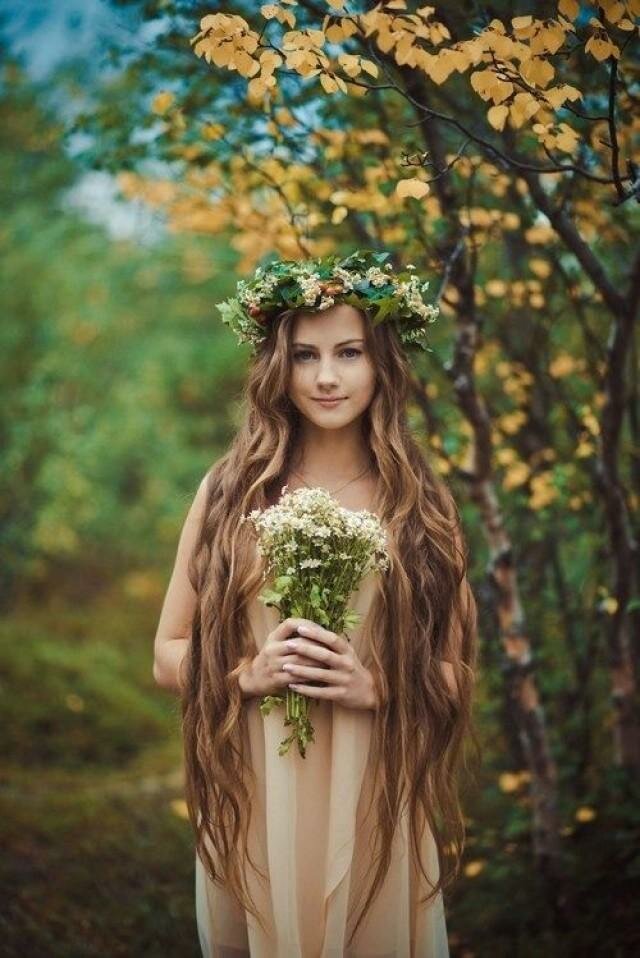 венок лесной нимфы фото