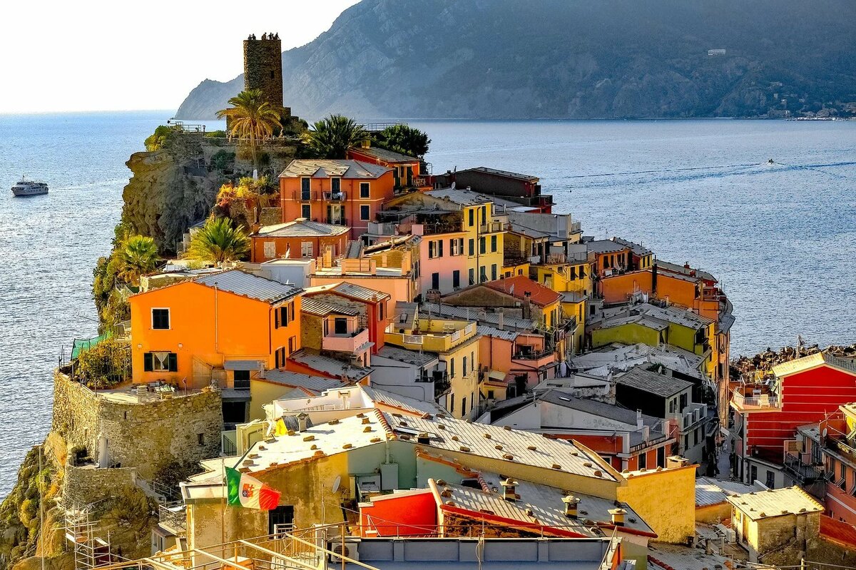vernazza village италия фото