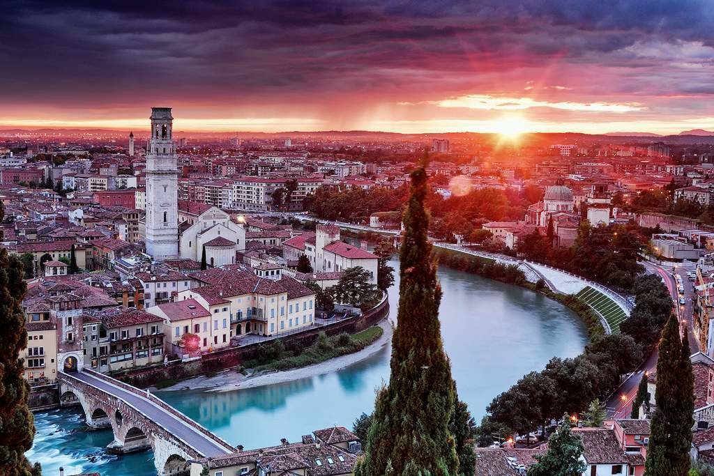верона италия фото города фото