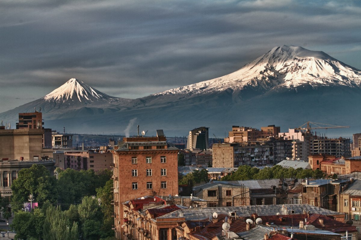 вид на арарат из еревана фото