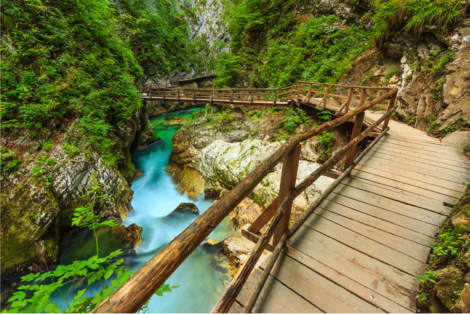 Vintgar Gorge фото