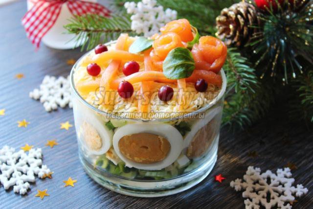 вкусные новогодние салаты фото
