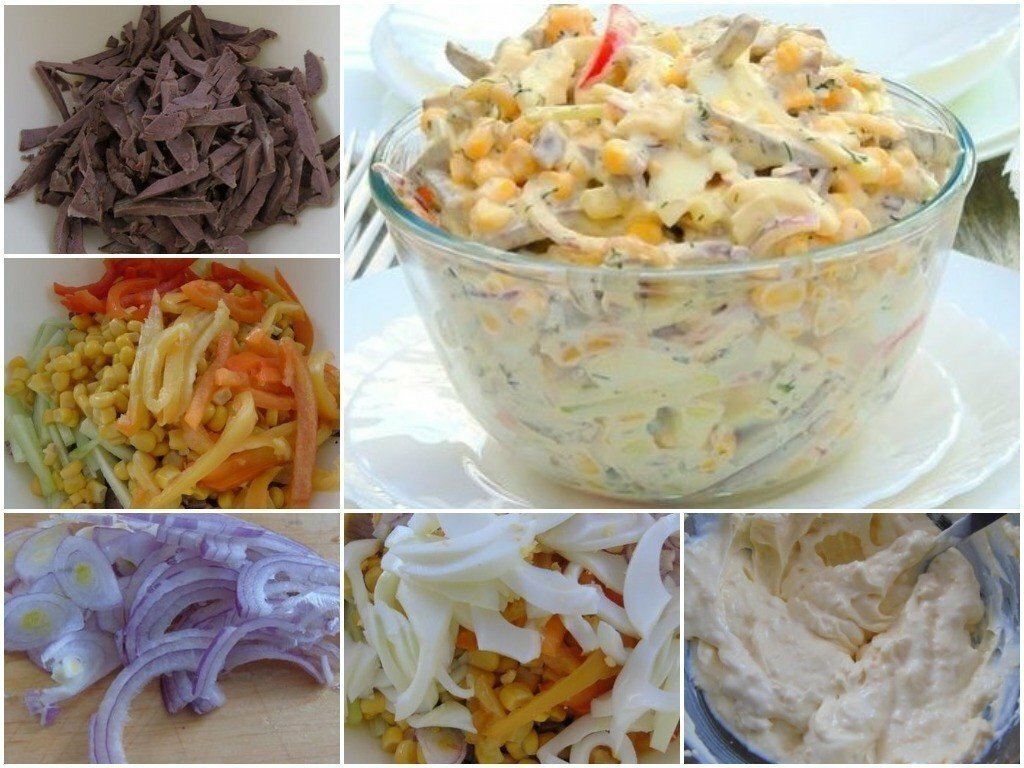 вкусные салаты фото