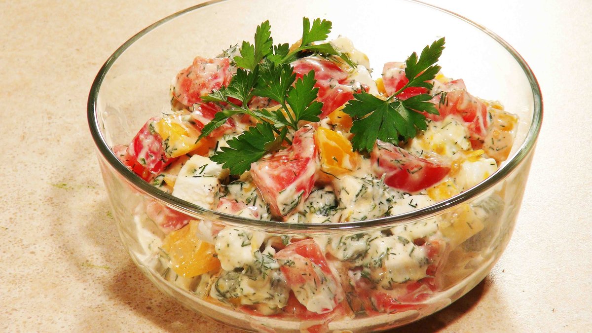 вкусные салаты фото