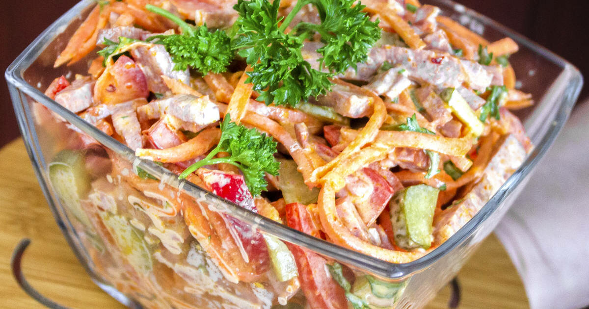 вкусные салаты фото