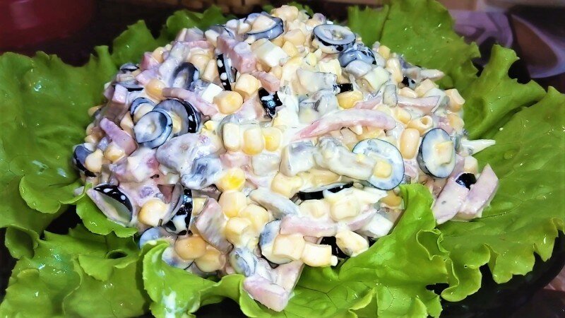 вкусные салаты фото