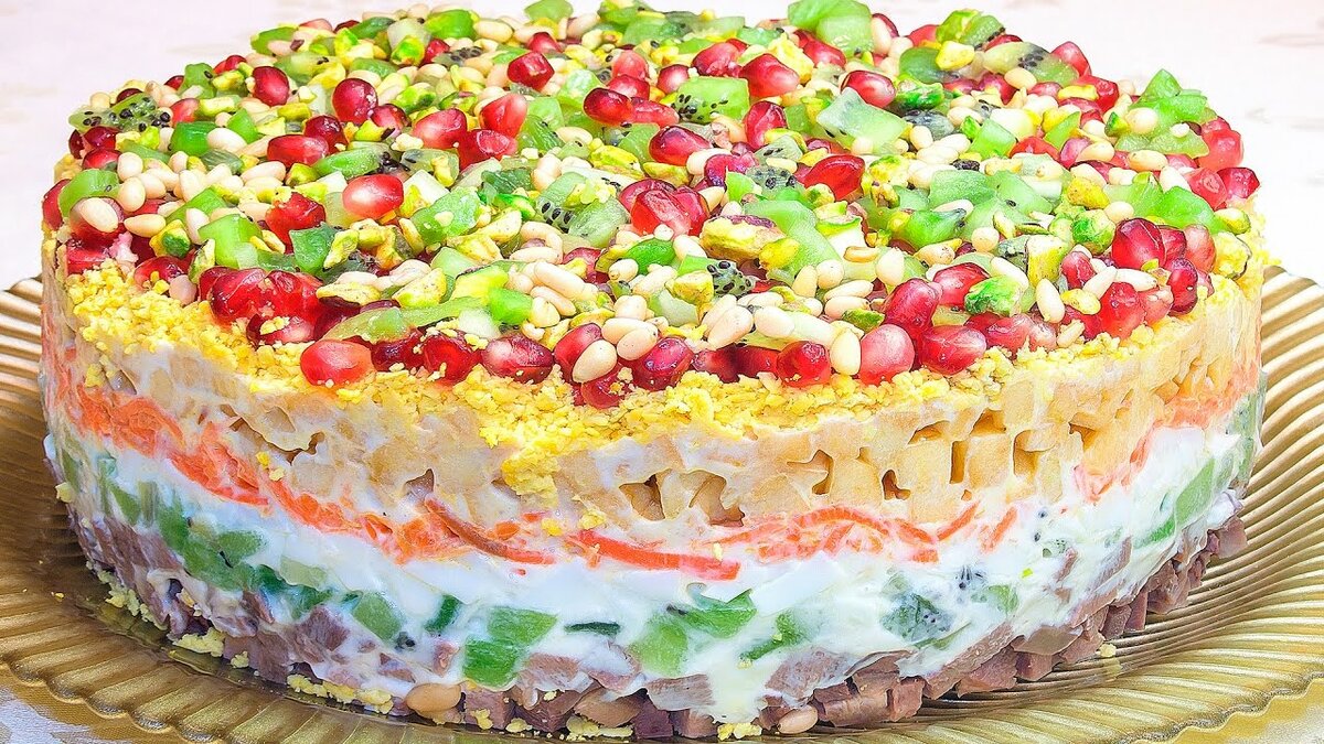 вкусные салаты на праздничный стол фото