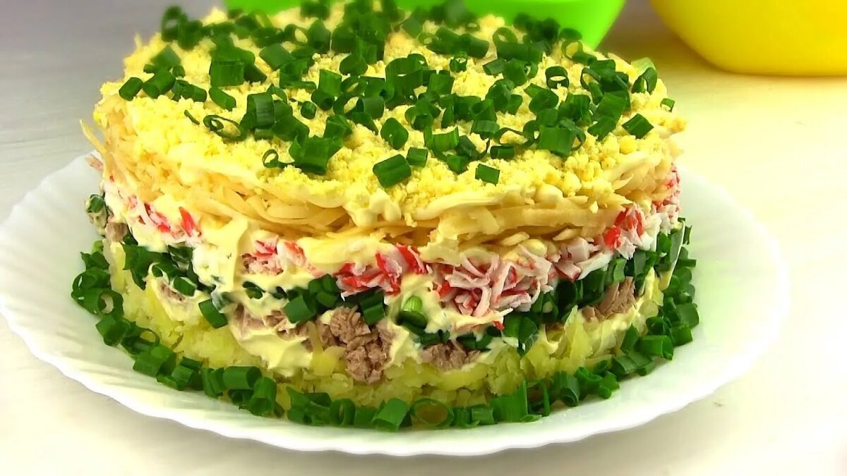 вкусный салат из простых продуктов фото