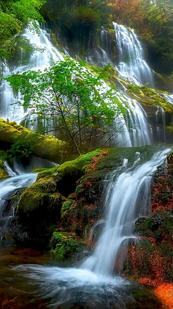 водопад фото