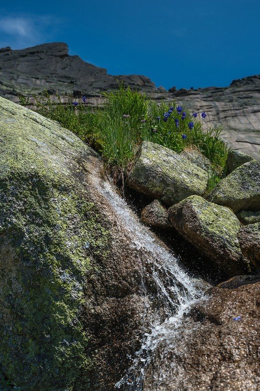 водопад джурла. крым демерджи фото