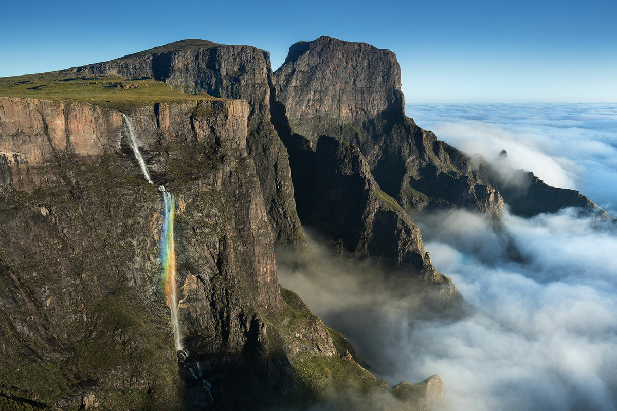 водопад haifoss фото