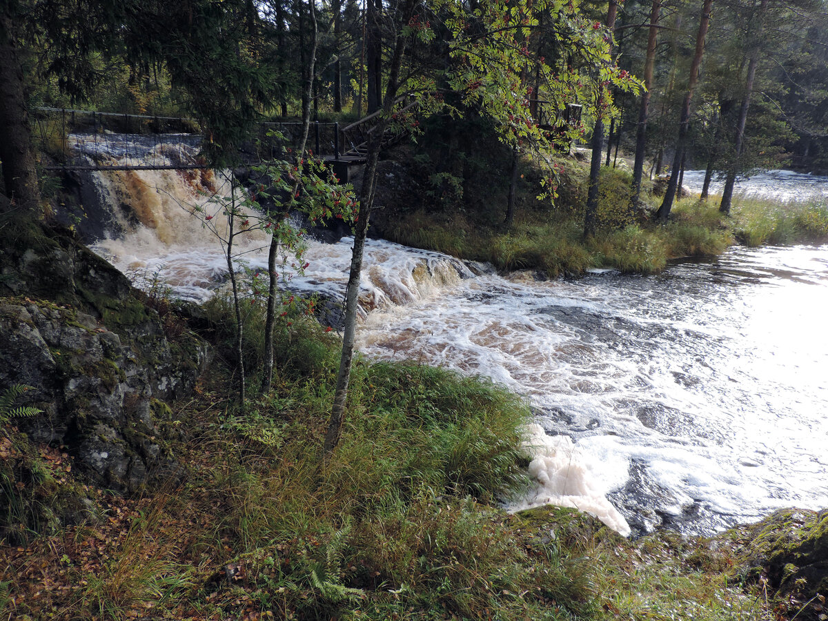 водопады ахвенкоски фото