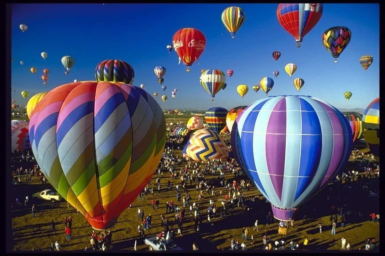 воздушные шары монгольфьеры фото