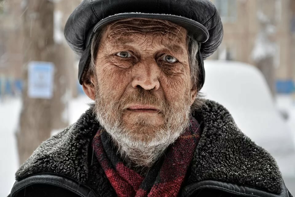 взгляд бомжа фото