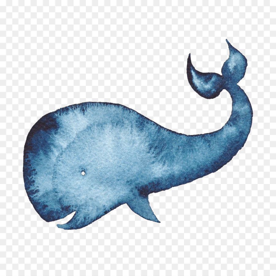 whale watercolor png фото