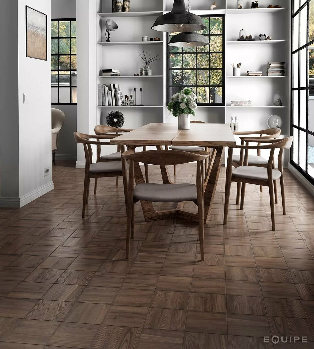 woodland equipe grey в интерьере фото