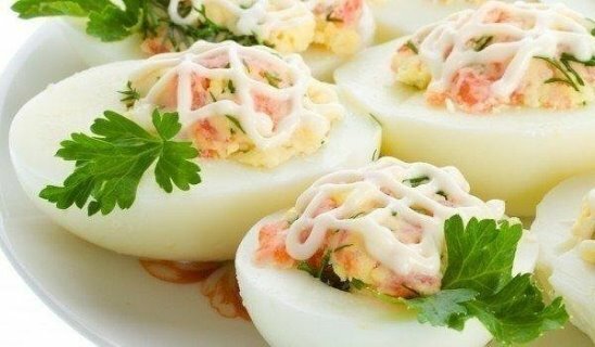 яйца фаршированные фото