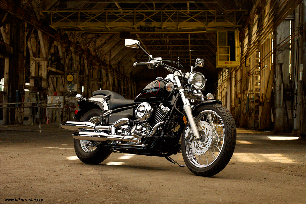yamaha drag star 400 обои фото