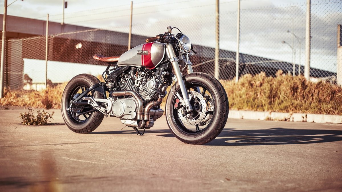 yamaha xv 750 virago каферейсер фото