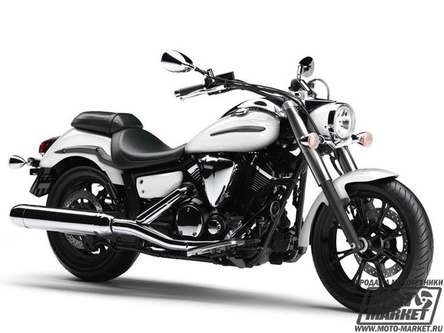 ямаха xvs 950 midnight star кастом фото