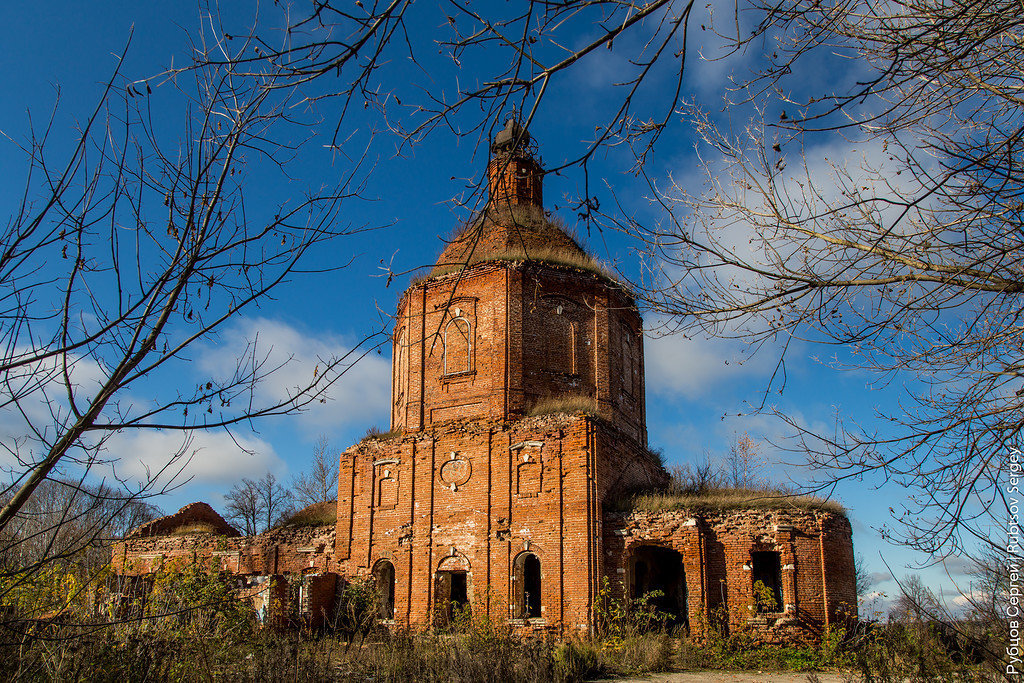 заброшенные храмы плавского района тульской обл. фото