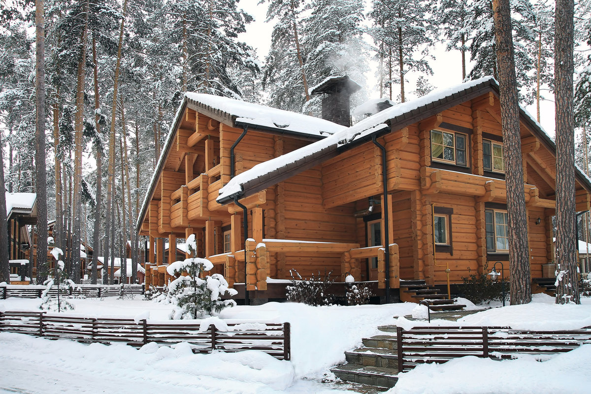 загородный клуб дача зима фото