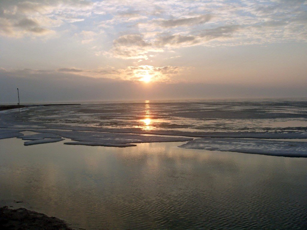 закат в зеленоградске фото