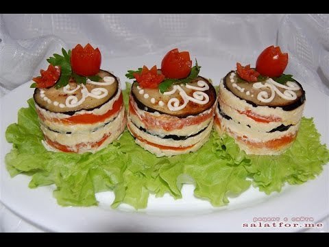 закуска из баклажанов фото