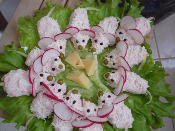 закуска мышки фото