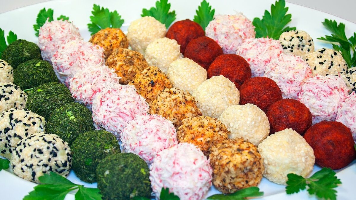 закуска сырные шарики фото