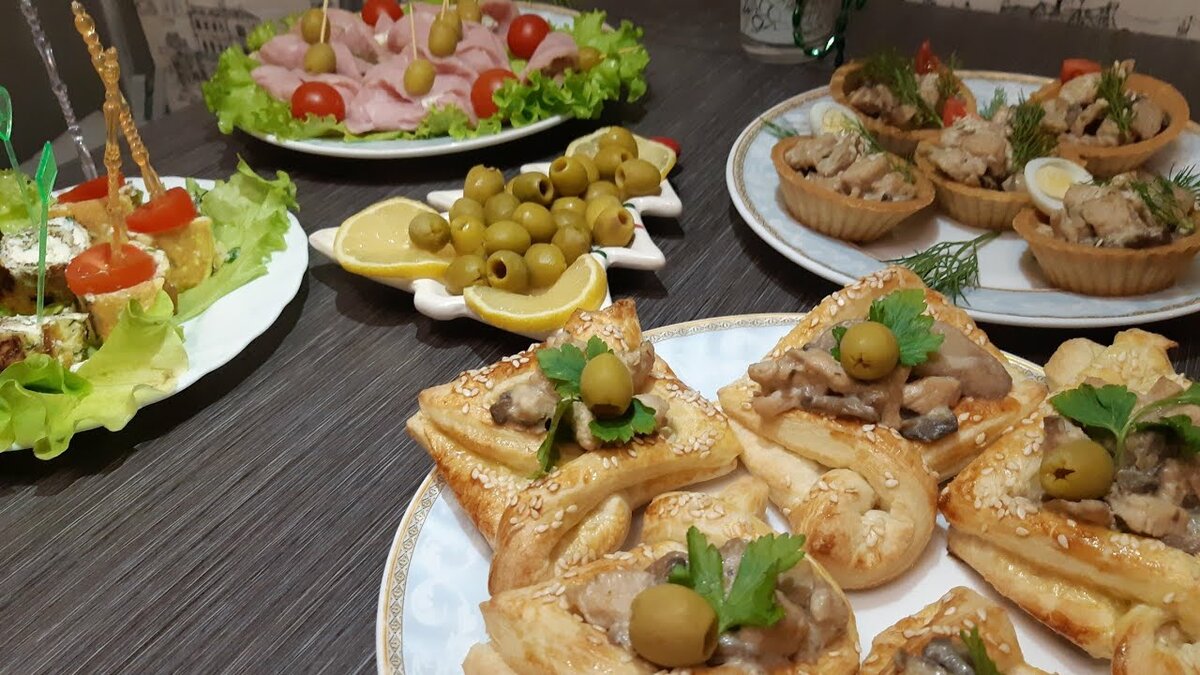 закуски фото