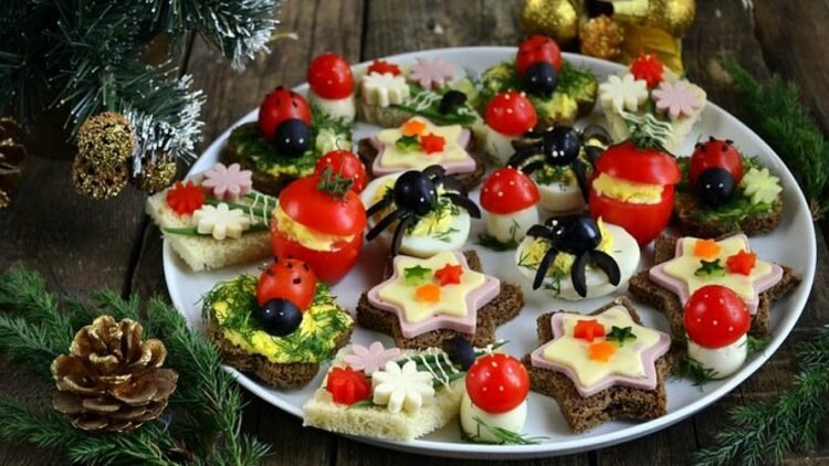 закуски на новый год 2019 фото