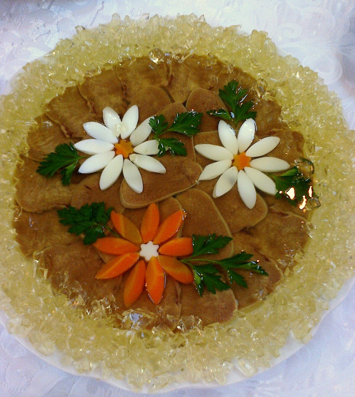 заливное из языка фото