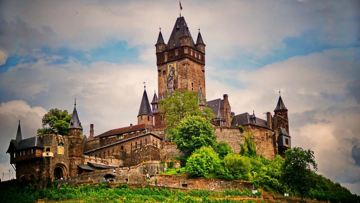 замок кохем германия фото