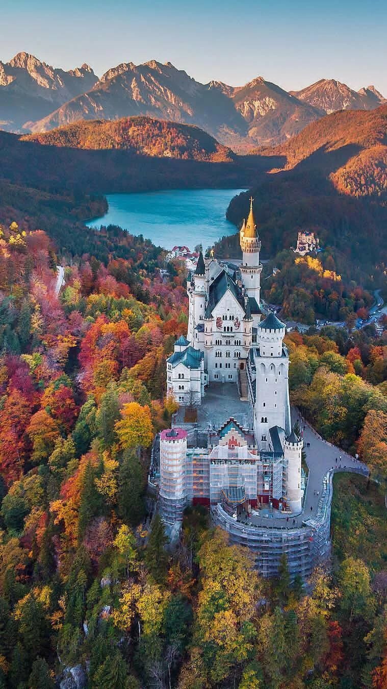 замок нойшванштайн фото