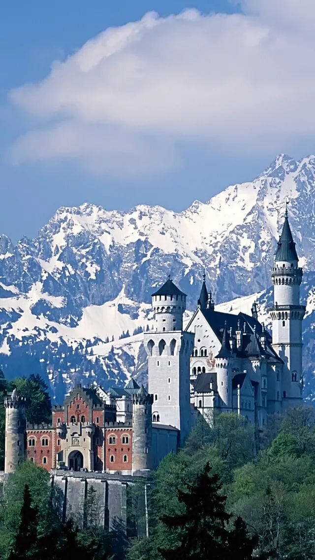 замок нойшванштайн фото