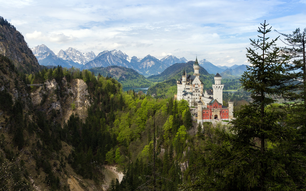 замок нойшванштайн фото