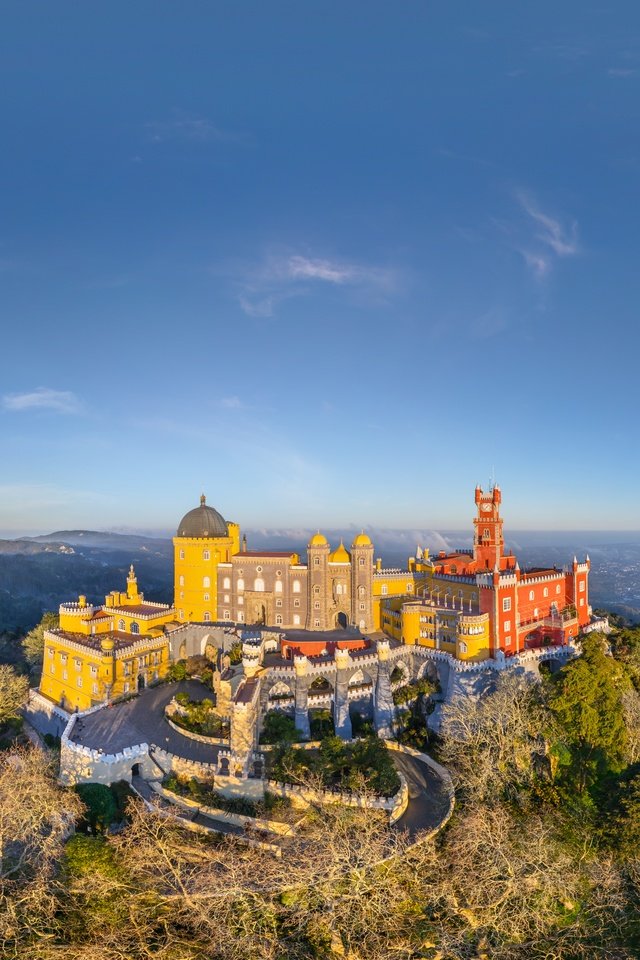 замок синтра португалия фото