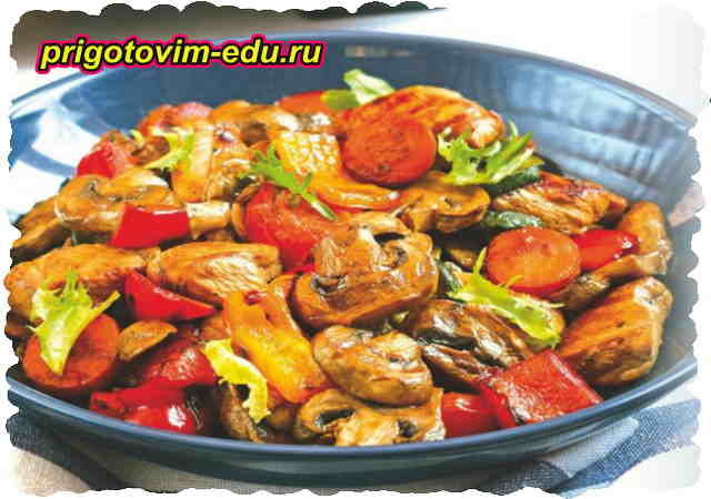 запеченные овощи фото