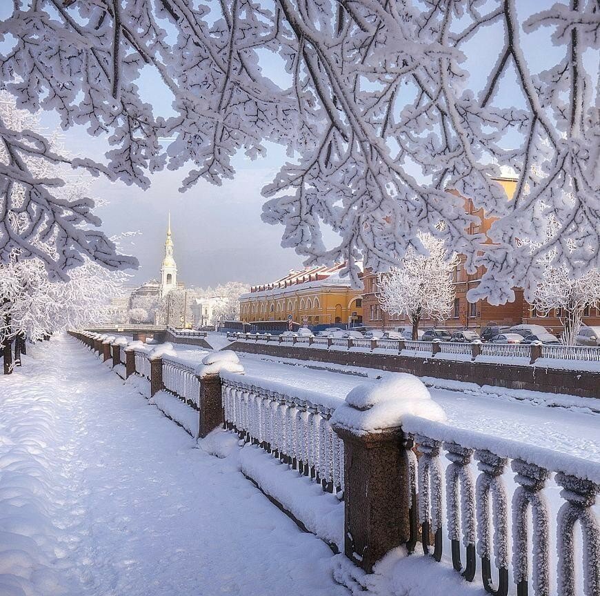 заснеженный ярославль фото