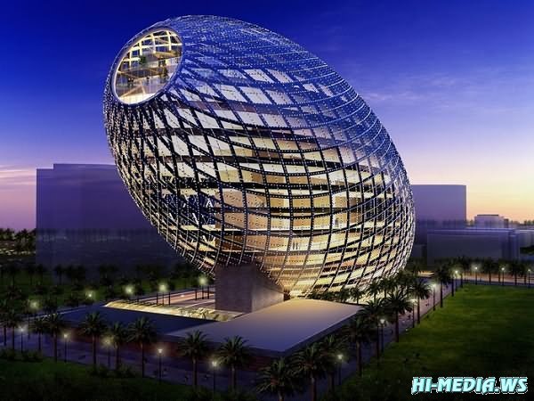 здание cybertecture egg фото