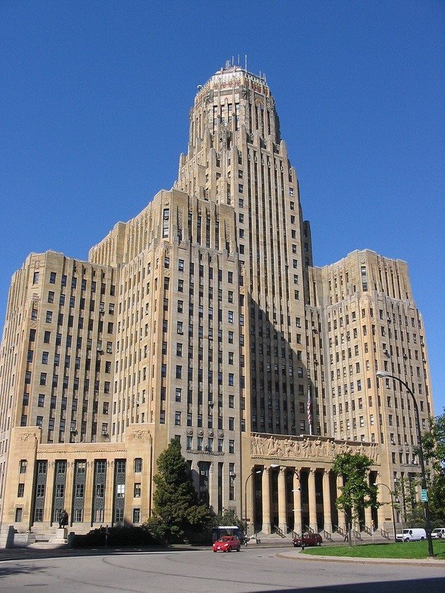 здания ар деко в сша фото