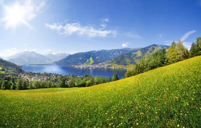 zell am see летом фото