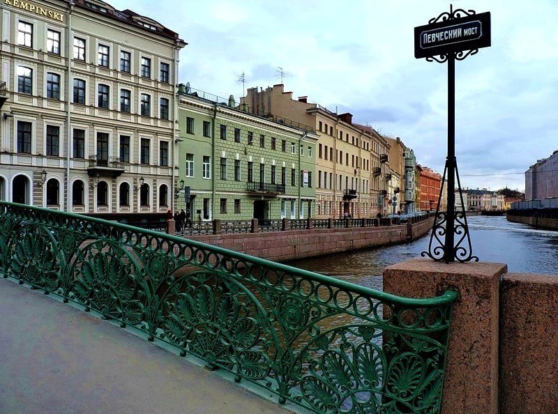 зелёный мост санкт-петербург фото