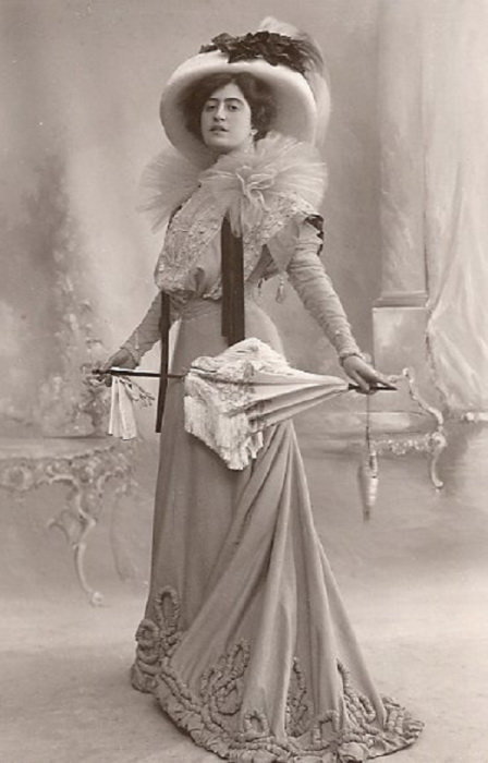 женская мода 1900-х годов фото
