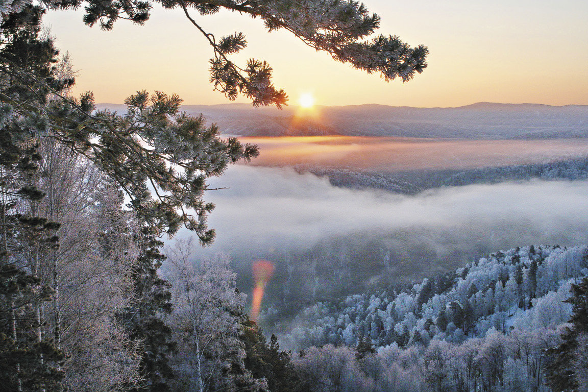 зима алтайский край фото