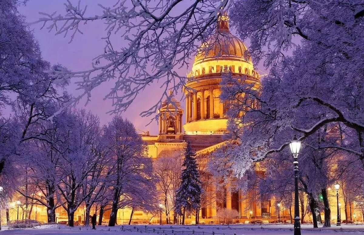 зима в санкт-петербурге картинки фото