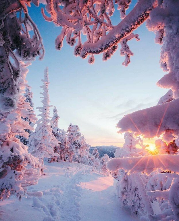 зимние пейзажи 2013 фото