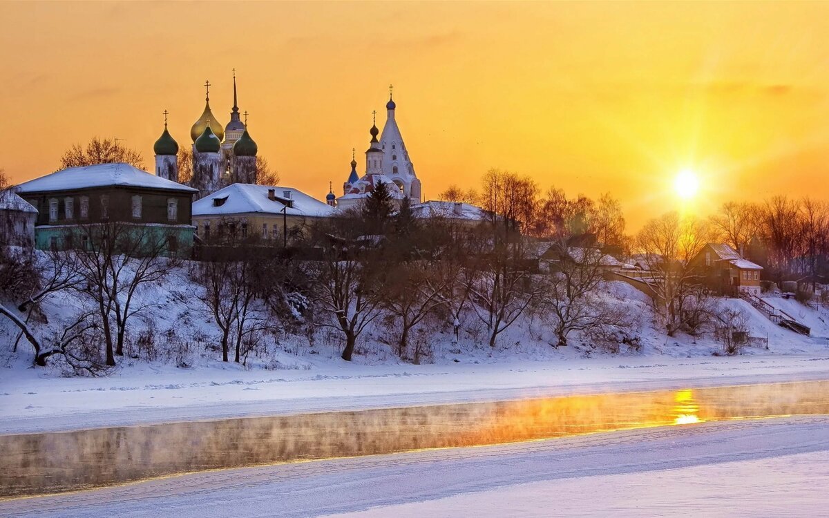 зимние православные пейзажи фото