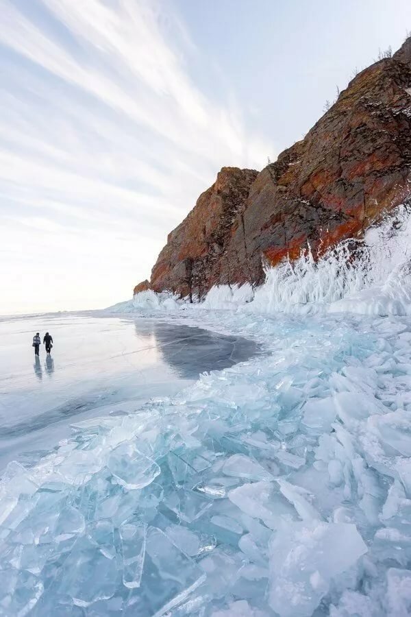 зимний байкал фото